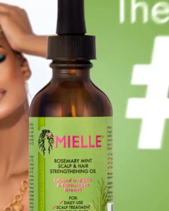 Mielle Rosemary Mint Scalp & Hair Strengthening Oil Growth Serum 2oz / 59ml