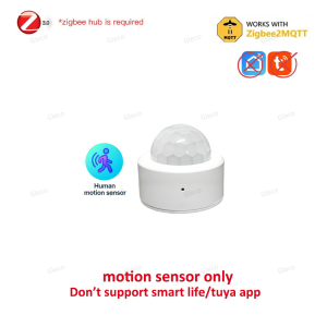 Zigbee 24G Mmwave Radar Presence Sensor Human Detector Motion/Static Detection For Tuya Z2M Smart Home Security Automation Alarm