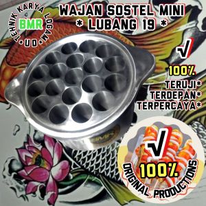 WAJAN SOSTEL MINI LUBANG 19