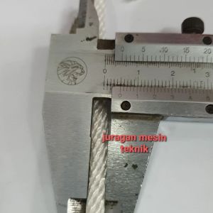 Tali Recoil Starter 5mm untuk Mesin Genset GX160, GX200, GX270, dan GX390