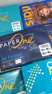 Kertas HVS Folio F4 80 Gsm PAPERONE