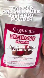 3F FOOD Organic Beet Root Powder 100% Pure Red Beet Powder for Smoothies Juice & Baking