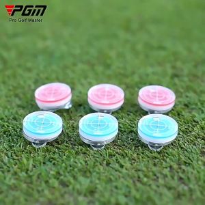 PGM Golf Level Function Marks Magnetic Cap Clip Golf Ball Marker Red and Blue MK011
