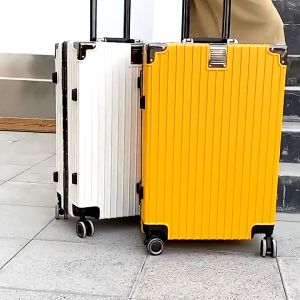 Vali khung nhôm khóa sập cao cấp - chống vỡ chống trộm size 20 - 24 inch - cho chuyến du lịch thêm tiện lợi sang chảnh.