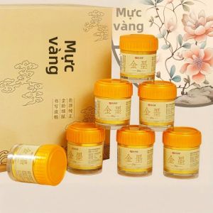 Mực Vàng Sơn Màu Trung Quốc 25g Viết Câu Đối Tiếng Trung Viết Thư Pháp Mực Sao Chép Đồ Dùng Nghệ Thuật Truyền Thống Từ Trung Quốc Đại Lục