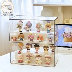 Clear Desktop Blind Box Display Cabinet