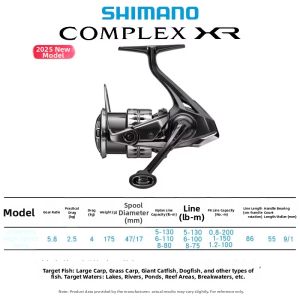 SHIMANO | Complex XR Slant Nose Lightweight Long Cast Ultralight Spinning Reel
