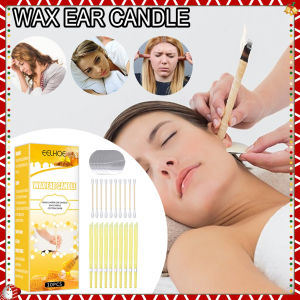 พร้อมส่ง 24ชม Ear Candle Clean Removal Natural Beeswax Propolis Indiana Therapy Fragrance Candling Cone Candle Relaxation เทียนสำหรับทำความสะอาดหูเอาขี้ผึ้งธรรมชาติโพลิสอินเดียนาบำบัด