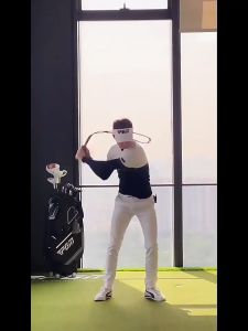 Dây tập swing golf kèm tay nắm định vị trí cầm gậy PGM CHÍNH HÃNG HGB014 giúp người mới chơi golf chỉnh sửa swing hiệu q