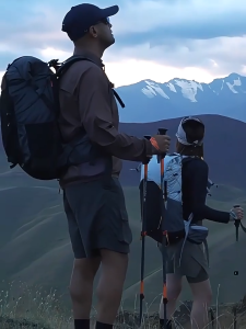 Trekking Pole Carbon Naturehike Light Trail 3 CNK2550DS015 Treking Tongkat Gunung Karbon Tracking Hiking Pendakian