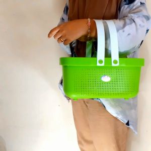 Keranjang Toilet / Keranjang Portable / Keranjang + Gagang Multifungsi