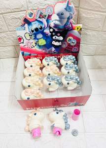 Kuromi Stitch Unicorn Magic Fun Seal Sticker Stamp Set Kids Craft Kuromi Sticker Kids Sticker