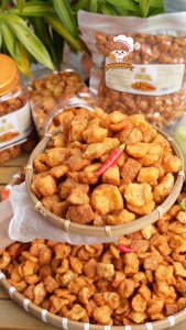 Tóp Mỡ Mắm Tỏi Da Giòn Tasty Food - Hũ 450G