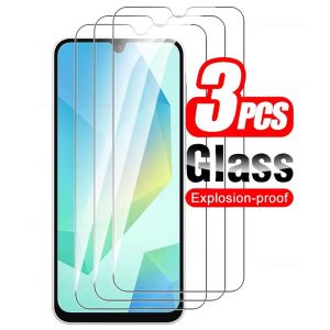 3Pcs Tempered Glass For Samsung Galaxy A06 F16 M16 A25 5G A26 A36 A56 Screen Protector For Galaxy A26 Latam