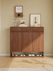 Custom ENF Grade Solid Wood Shoe Bench