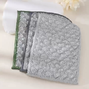 AI-C1327 Kain Lap Dapur Microfiber Pembersih Lap Gelas Piring Serbaguna / Kain Lap Dapur 2 Sisi