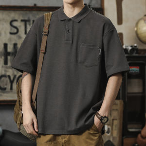 Summer Thin Retro Polo Shirt