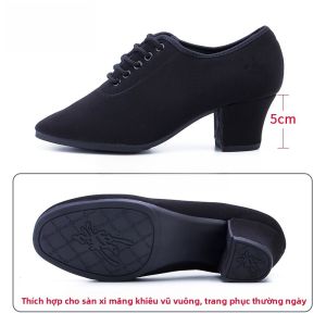 Giày Khiêu Vũ Latin Chuyên Nghiệp Cho Nữ Đế Mềm Da Thật Giày Khiêu Vũ Ngoài Trời Sân Vuông Giày Khiêu Vũ Cho Người Lớn Mới Về