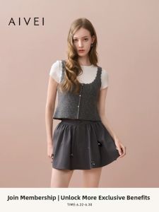 AIVEI | Summer Sweet and Cute Style Layerable Knitted Tank Top