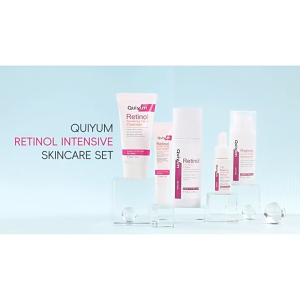Retinol 5pc Skincare Set Facial Anti Aging Routine Kit Pamper Gift Women Hydrating Radiant Moisturizing Beauty All Skin