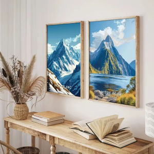 Modern Mountain Jigsaw Puzzle 1000Pieces Paper Puzzle Landscape Relaxing Game Home Decor Gift
