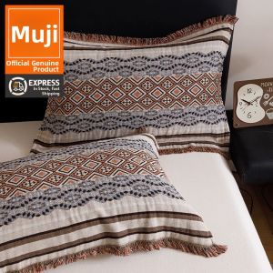 WUYINLIANGPIN | Breathable Cotton Pillow Towel Fringe
