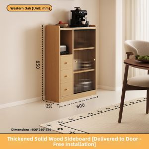 PAMEDI | Space-saving Stone Thin Sideboard 25cm