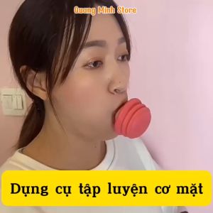 [HVF]Dụng cụ tập luyện cơ mặtgiảm mỡ nọng happy VLine nam nữ