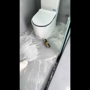 Bathroom 5 in 1 floor gap scrubber toilet bathroom floor brush artifact hard  long handle  multi-function gap brush