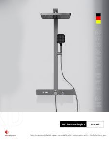 DXD | Pressurized Brass Shower Set