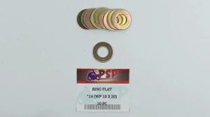 Ring Plat 14 WP 10 X 20 Reng Plate Pelat Washer Kunci 14 Diameter 10mm x 20mm Tebal 1mm