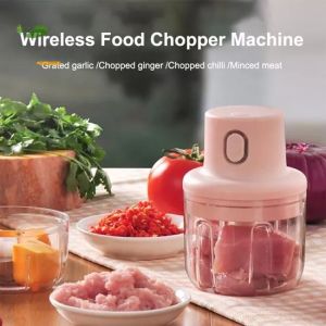 Multifunction Electric Meat Grinder Garlic Masher Mini Food Processor Vegetable Slicer Food Chopper