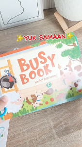 DREAMToy  Buku sibuk Montessori Untuk Anak-anak Belajar Matematika Dan Abjad / Buku Anak-anak