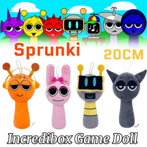 Sprunki Incredibox Plush stuffed toy Horror Game Cartoon Pillow Room Decor Birthday Gifts