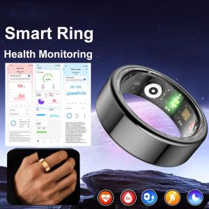 MAFAM【👍Best Picks】R02 Smart Ring Waterproof Blood Pressure Blood Oxygen Sleep Heart Rate Step Monitoring Ip68 & 5Atm Multi-Sport Modes