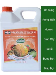 Can 5 Lít Đạm Cá Hữu Cơ Cô Đặc