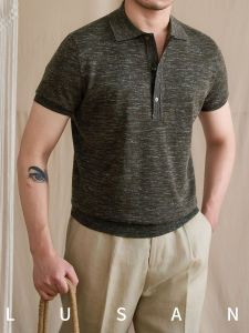 Breathable and Fitting Short Sleeve Polo Shirt 12-Gauge Collar
