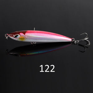 Noeby Bút Chì Lớn Stickbait Mồi Câu Cá 16Cm/58G 19Cm/86G Nổi Trolling Bề Mặt Mồi Nhân Tạo Cho GT Biển Thuyền Câu Cá