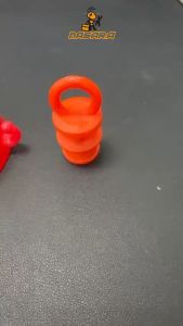 Nasara PE Traffic Safety Cone Ring With Holder Hook Safety Road Pole Stick Cone Post Chain Connector / 路维塑料扣环链条