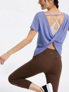 VFU | Moisture Wicking Breathable Back Beautifying Sport Cover Shirt