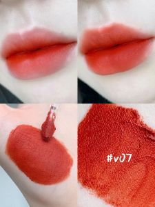 Perfect Diary Velvet Matte Lip Glaze Long-lasting Non-stick Cup Velvet Lipstick V08 V07 V01 Color Boost Moisture Locking