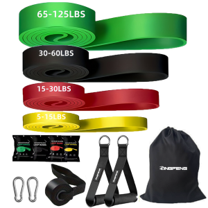Bộ 10 Dây Kháng Lực Tập Gym Tập Thể Dục Tại Nhà - Dây Kéo Xà Dây Tập Chân Dụng Cụ Hỗ Trợ Tập Luyện Sức Mạnh