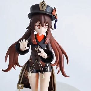 18cm Genshin Impact Hu Tao game character model decorative doll second lovely room decoration gift car ornaments collection