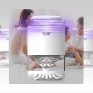 Đèn bắt muỗi Comet CM078 - Thu hút và diệt muỗi hiệu quả với tia cực tím & quạt hút an toàn không độc hại