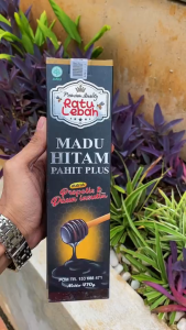 RATU LEBAH madu hitam pahit propolis plus insulin 470 Gr