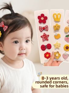 WAMEN | Non-hair Damaging Full Cloth Anti-slip Design Baby Hair Clips