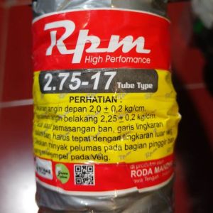 Ban luar RPM 2.75-17 Tubetype motif inoe classic