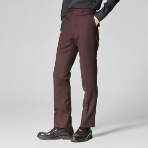 Formal Slim Fit Wool Trousers