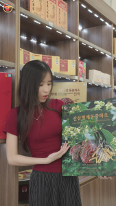 (3tặng1)Nước Mát Gan Giải Rượu Sâm Núi Hàn Quốc- Đông Trùng Hạ Thảo K-BEST FOOD Hộp 70ml*30 gói