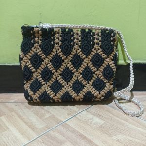 tas talikur keong /tas rajut keong/tas selempang bahu wanita murah